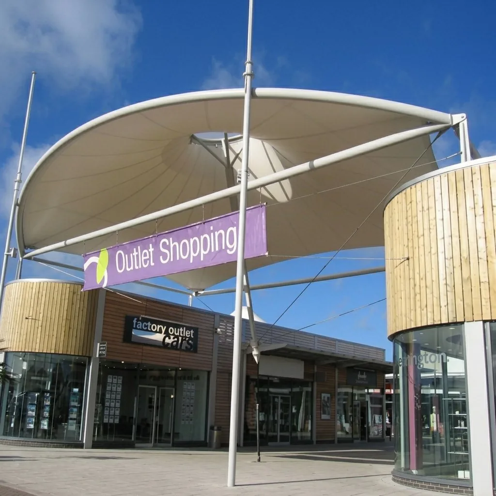 Gazebo & Conical Tensile Canopy